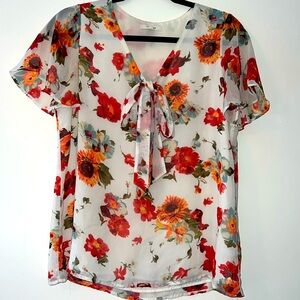 Pelione Short Sleeve Top | XS